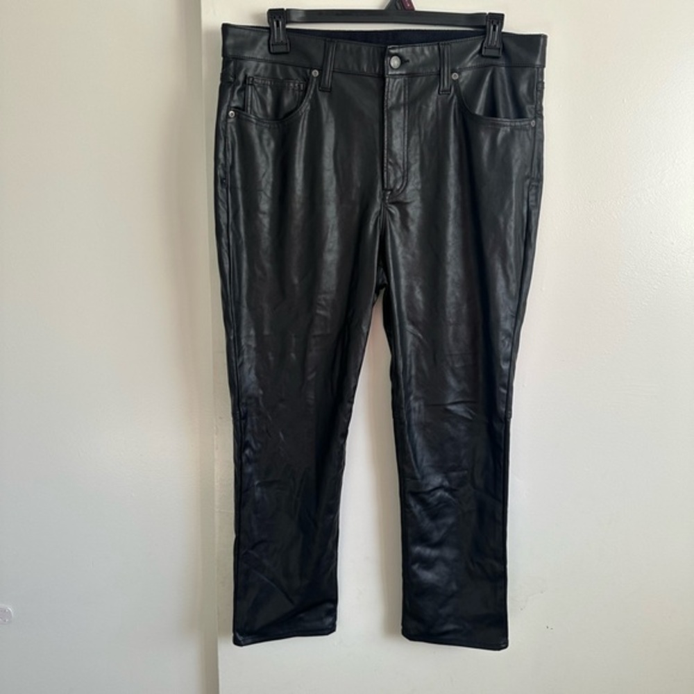 GAP Vintage Slim High Rise Pants Black